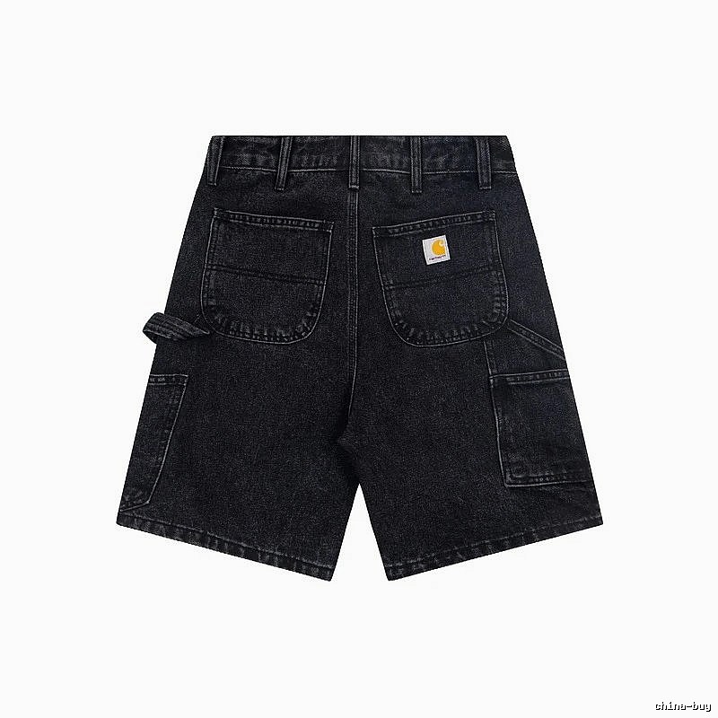 Carhartt workwear style black shorts