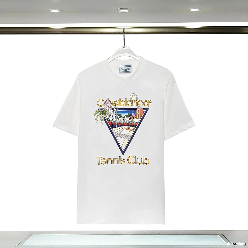 Casablanca retro style white T-shirt
