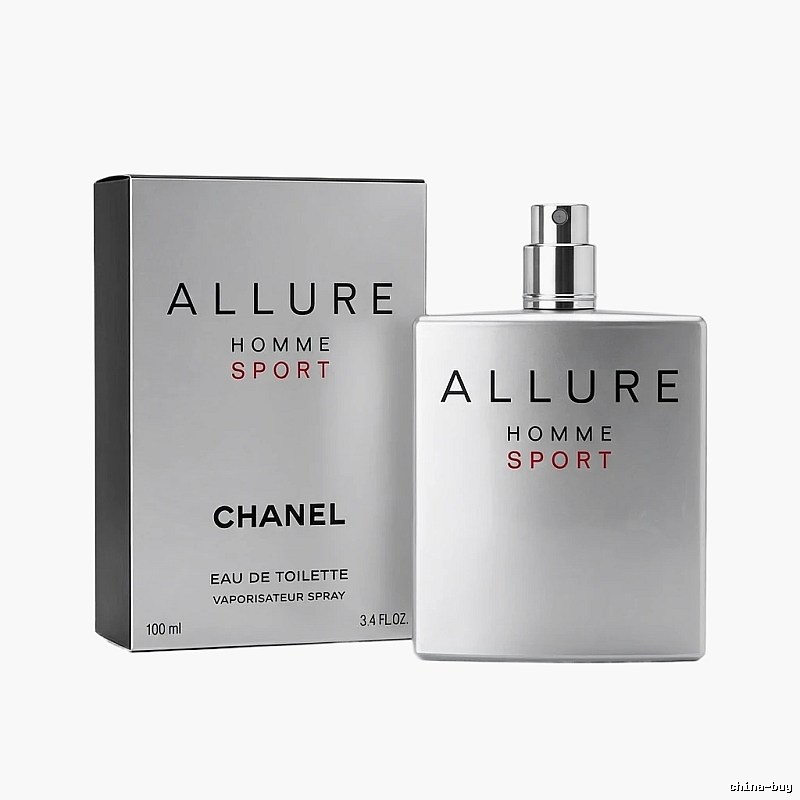 Chanel ALLURE series silver men's perfume