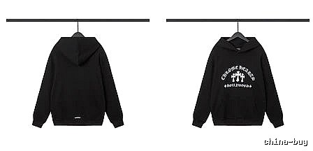 Chrome Hearts 2089-79 Black Cross Graphic Hoodie Clean Finish