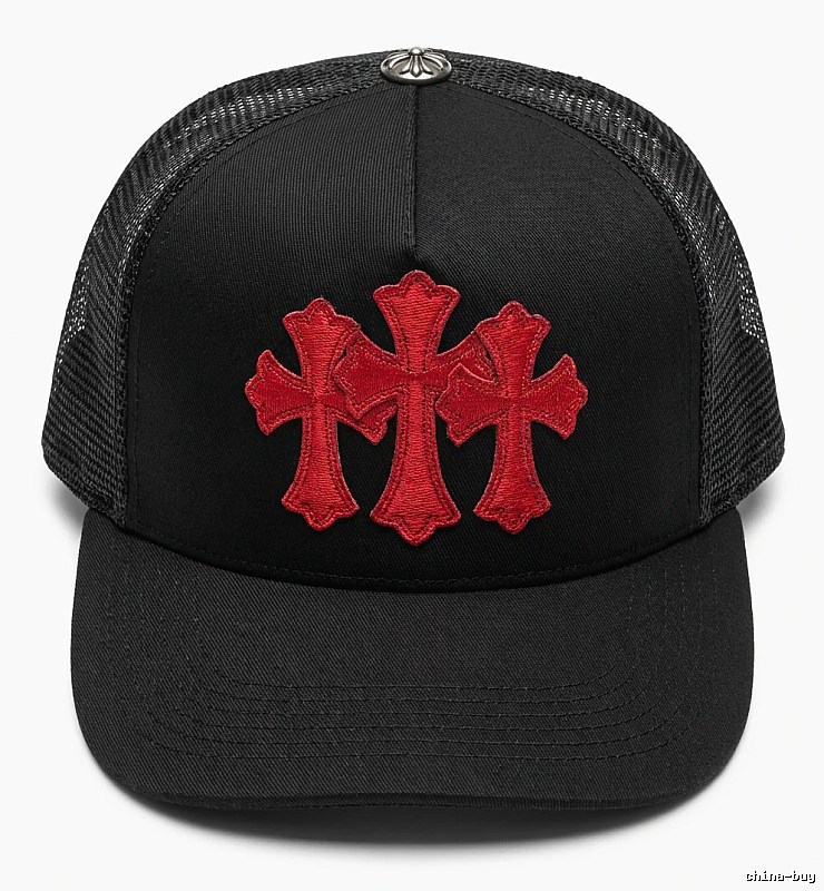 Chrome Hearts Cross Cool Black Hat