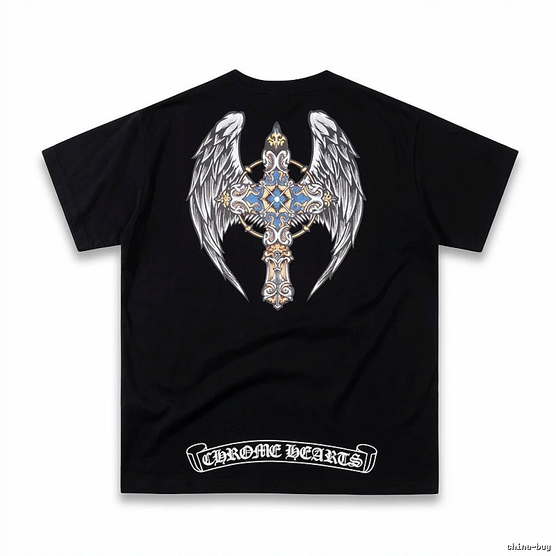 Chrome Hearts Cross Dark Style T-shirt
