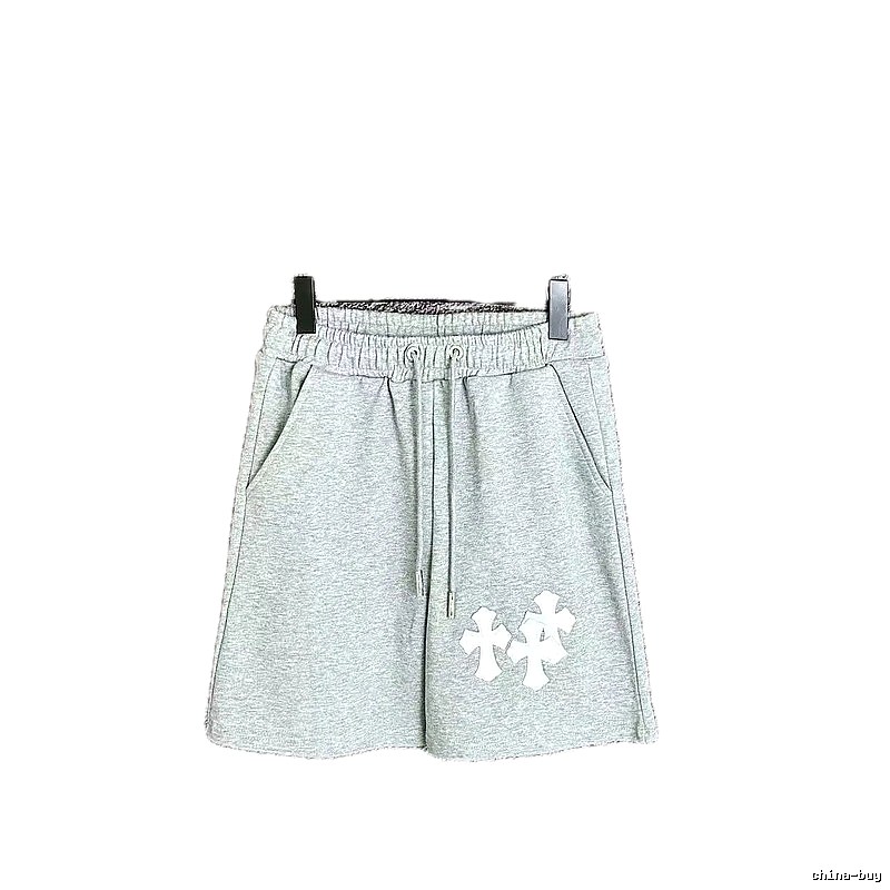 Chrome Hearts Trendy and Cool Style Gray Shorts