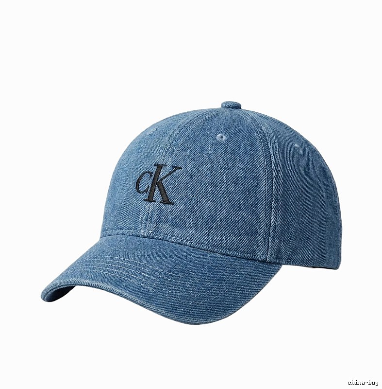 CK Simple Style Denim Blue Baseball Cap