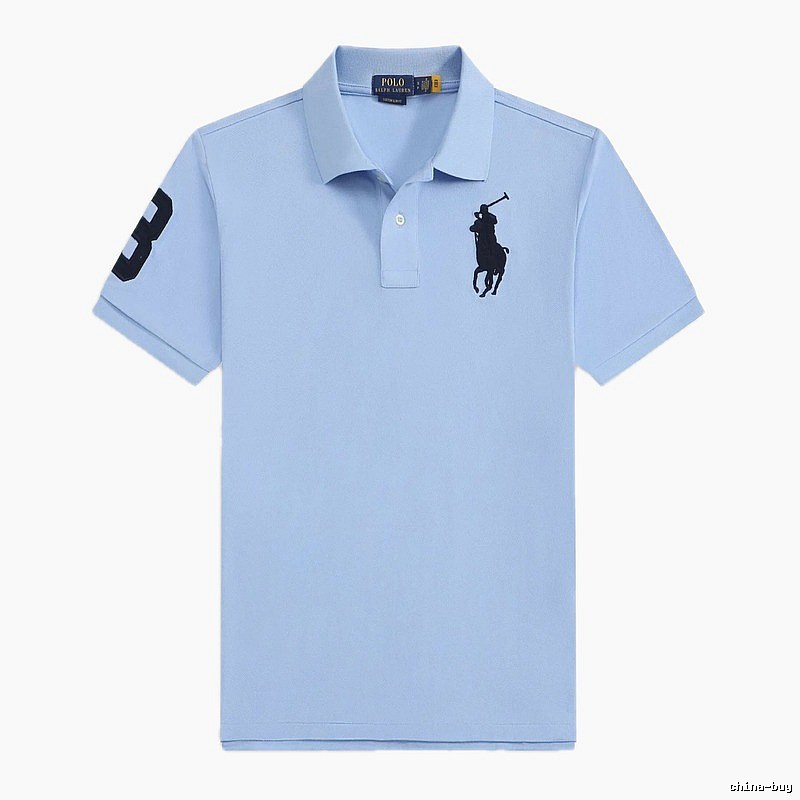 Classic Ralph Lauren Light Blue Polo Shirt