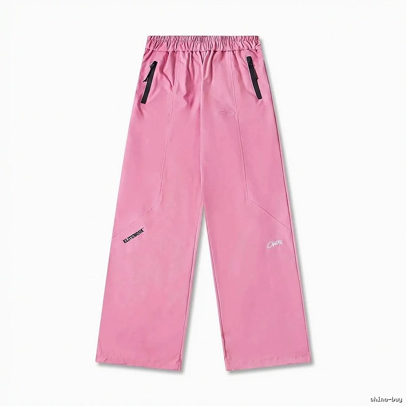 Corteiz Elitework Trendy and Cool Style Pink Pants