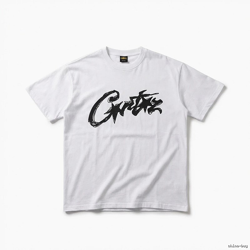 Corteiz Graffiti Style White T-shirt
