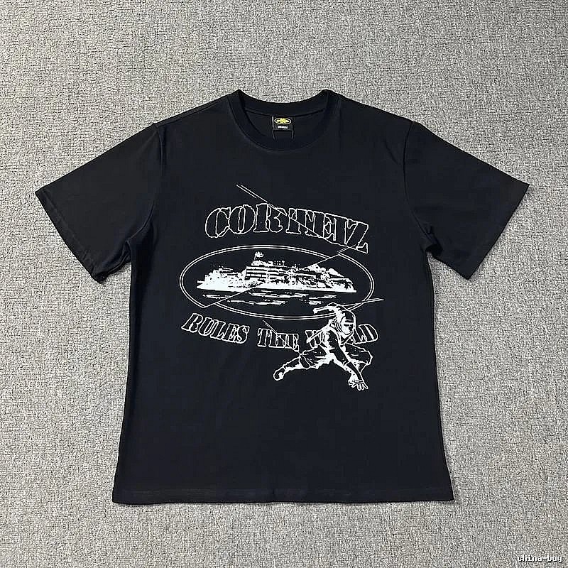 Corteiz Lightweight Logo T-shirt Black Corteiz for Trend Styling
