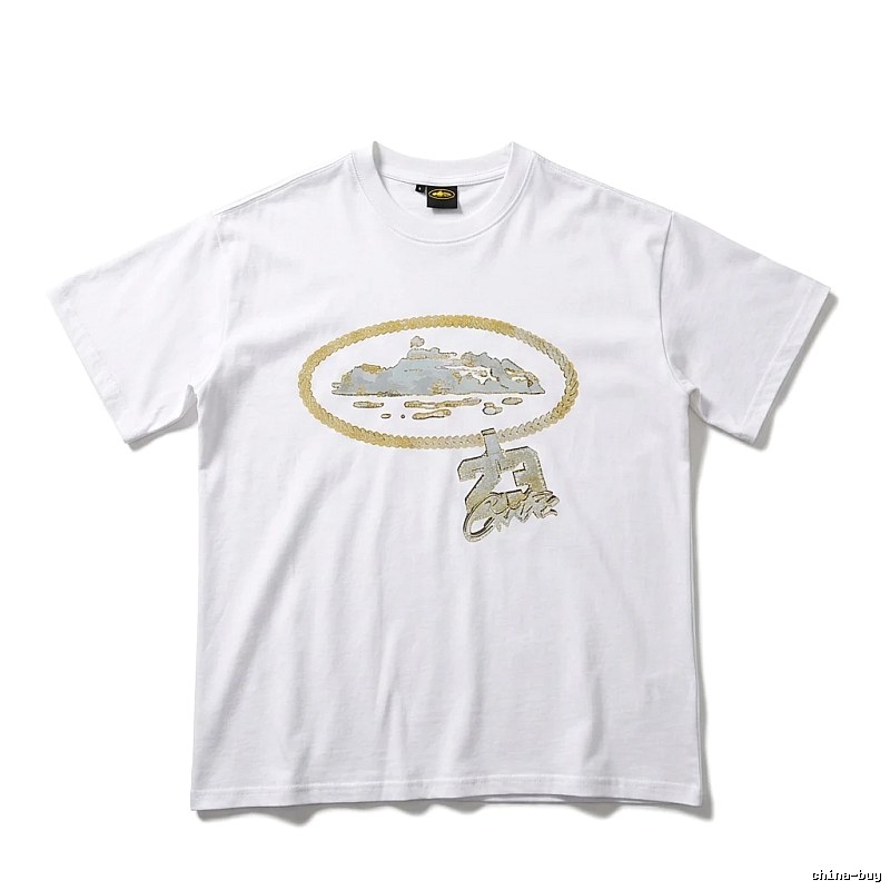 Corteiz Printed Trendy White T-shirt