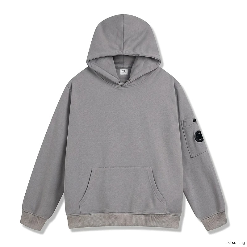 C.P. Grey Trendy Brand Hoodie