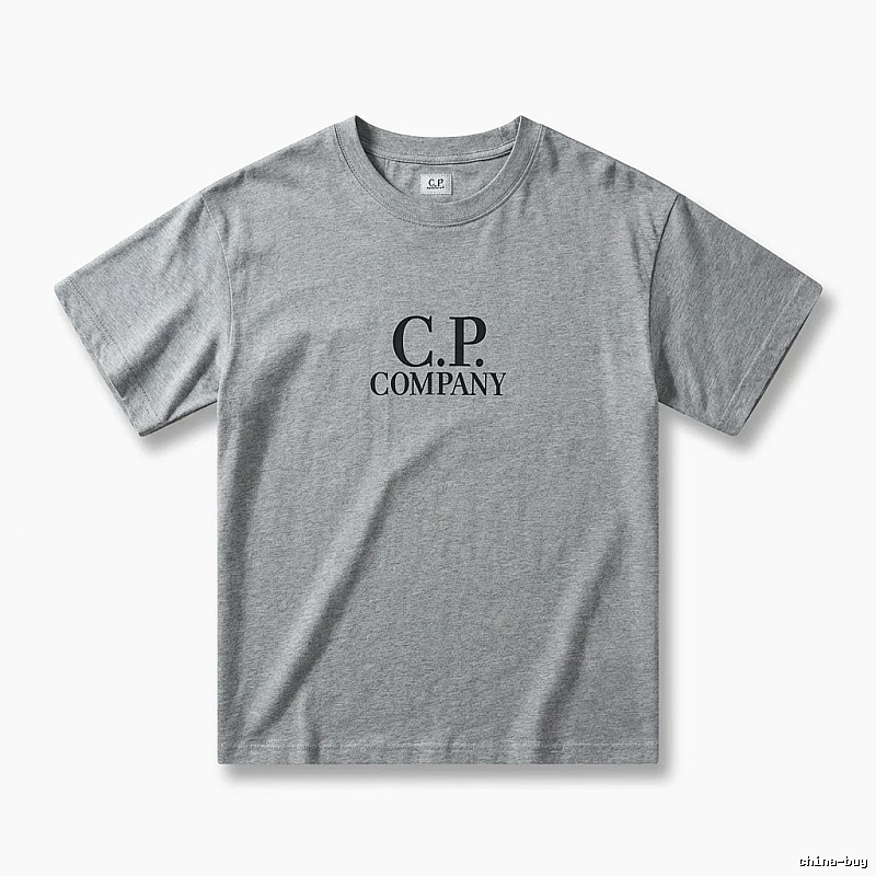 C.P. Simple Style Grey T-shirt