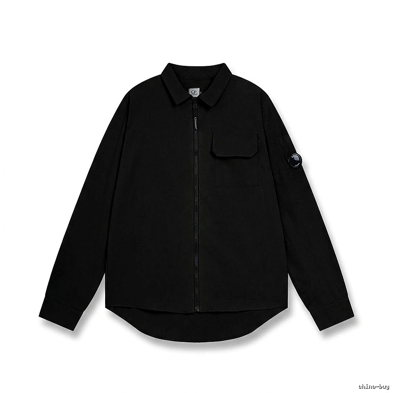 C.P. Workwear Style Black Shirt