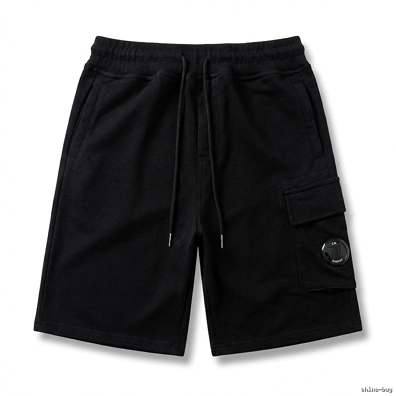 C.P. workwear style black shorts