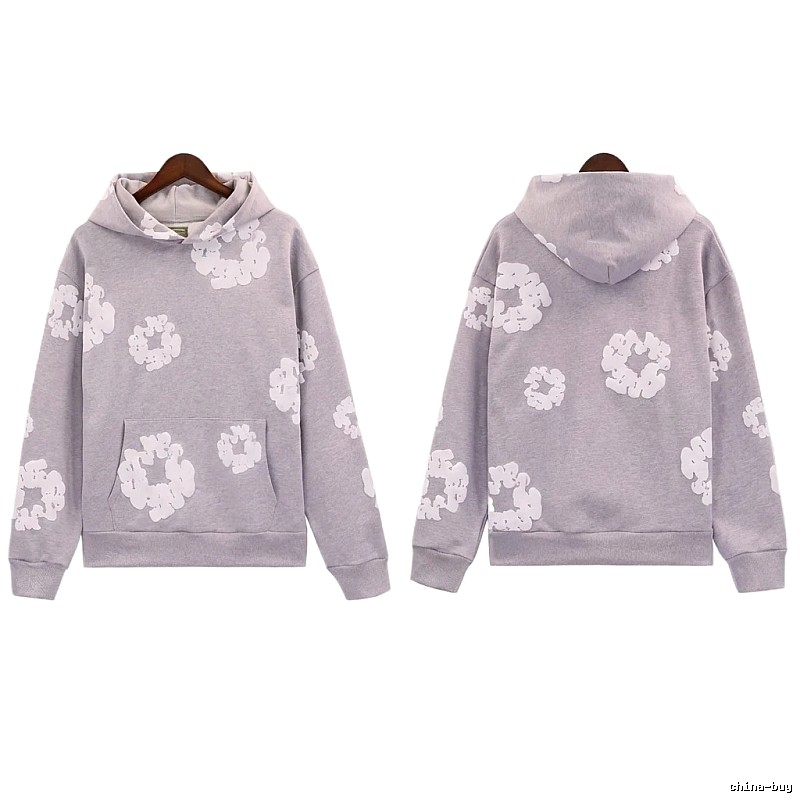 DENIM TEARS Printed Casual Grey Sweatshirt