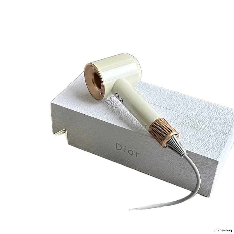 Dior Hair Dryer in White and Gold