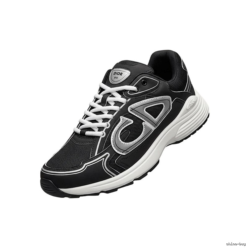 Dior retro black and grey sports shoes