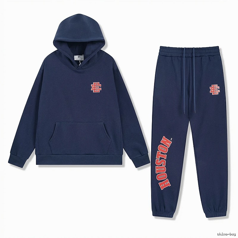 Eric Emanuel sporty navy blue suit