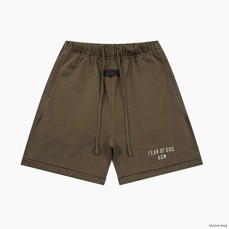 ESSENTIALS Casual Khaki Shorts
