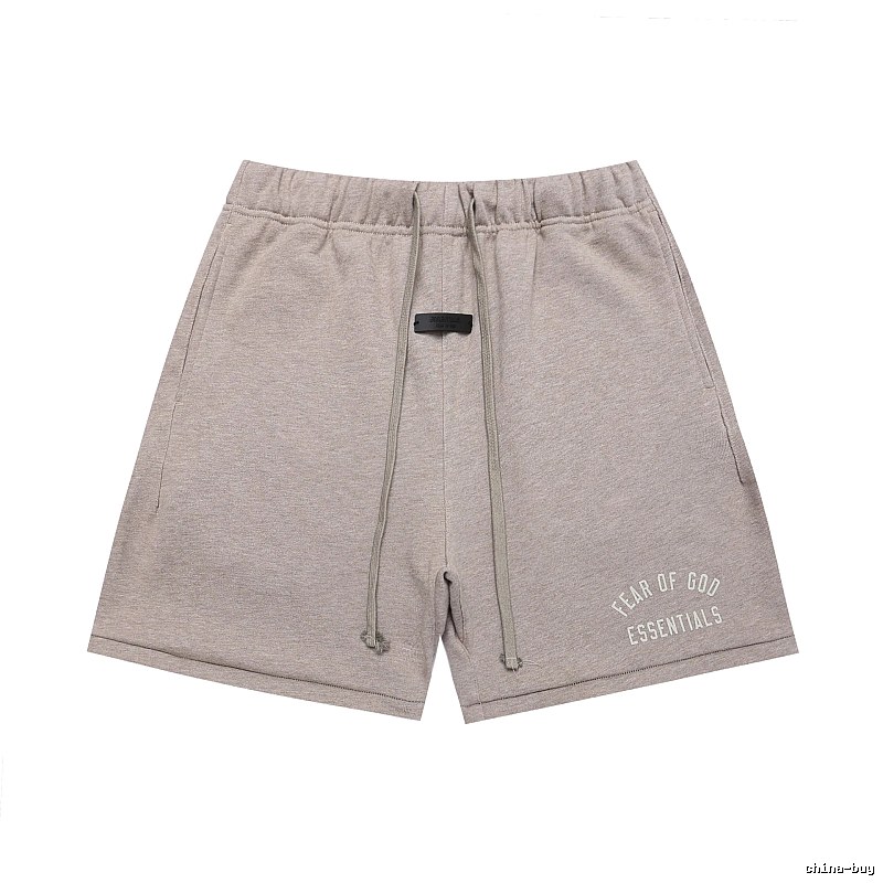 ESSENTIALS Casual Light Grey Shorts