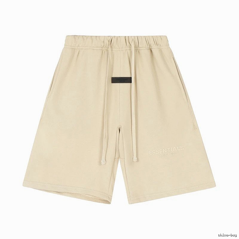 ESSENTIALS casual style beige shorts