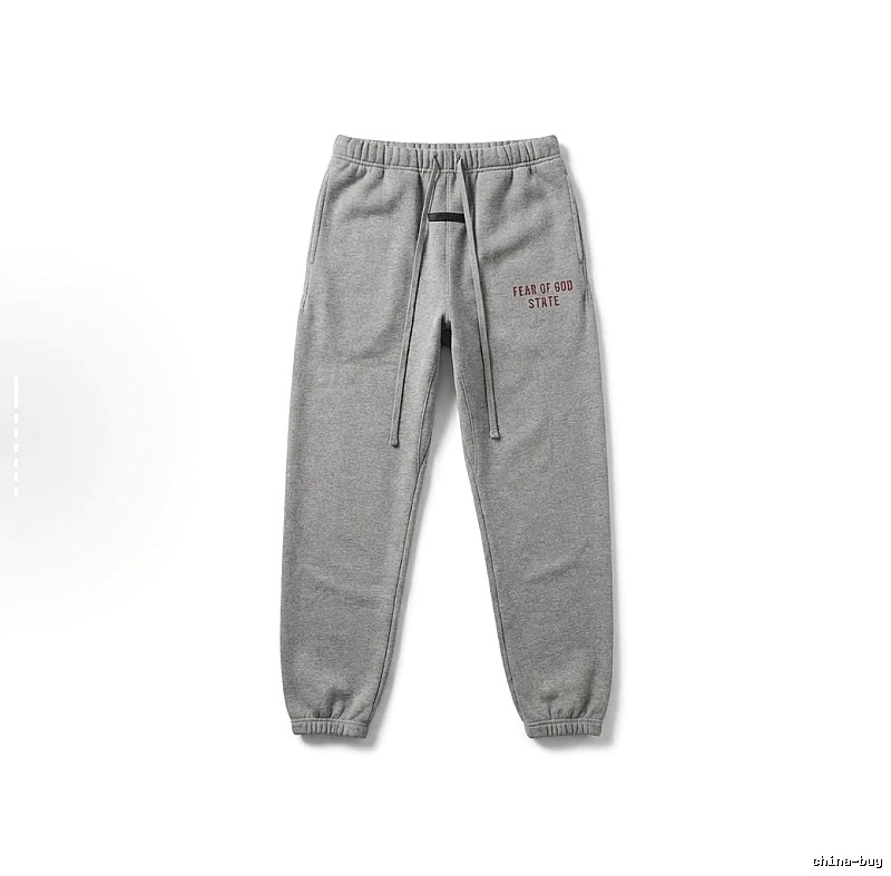 ESSENTIALS casual style grey sweatpants