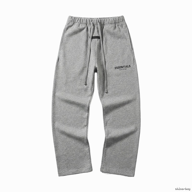 ESSENTIALS casual style grey trousers