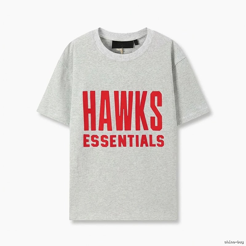 ESSENTIALS Gray Short-sleeve T-shirt