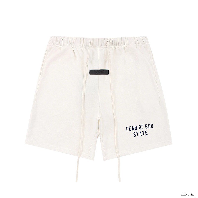 ESSENTIALS minimalist style white shorts