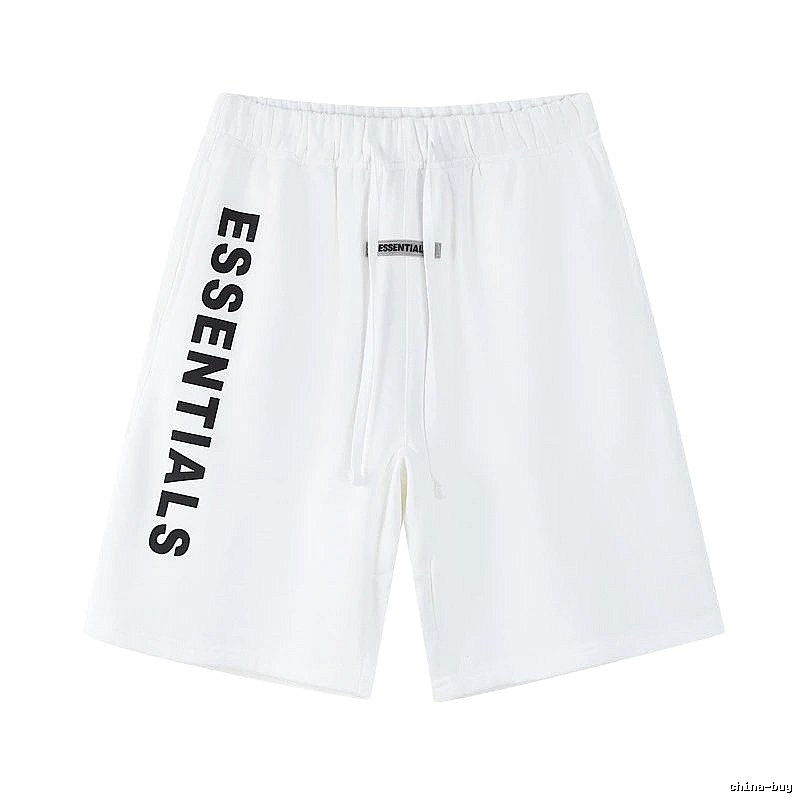 ESSENTIALS minimalist style white shorts