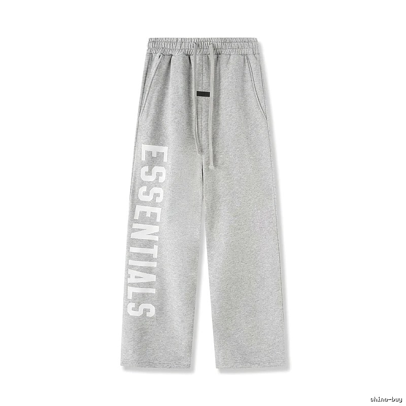 ESSENTIALS Simple Style Gray Sweatpants