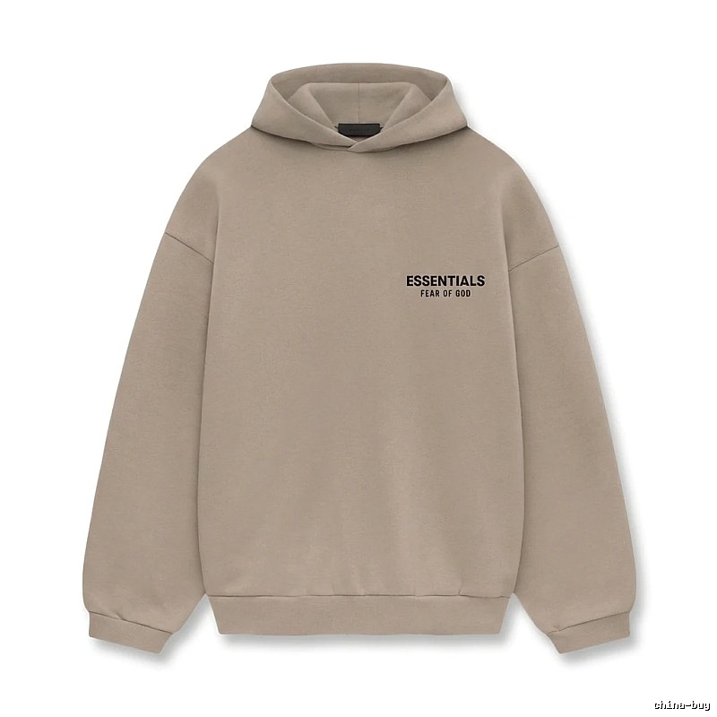 ESSENTIALS Simple Style Khaki Sweatshirt