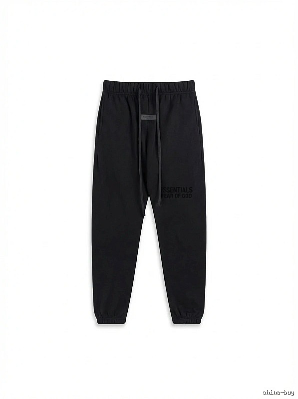 Essentials trendy and cool style black sweatpants