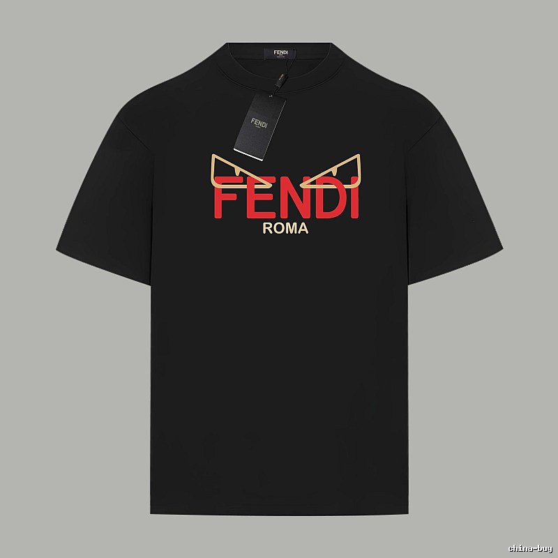 Fendi Devil Style Black T-shirt