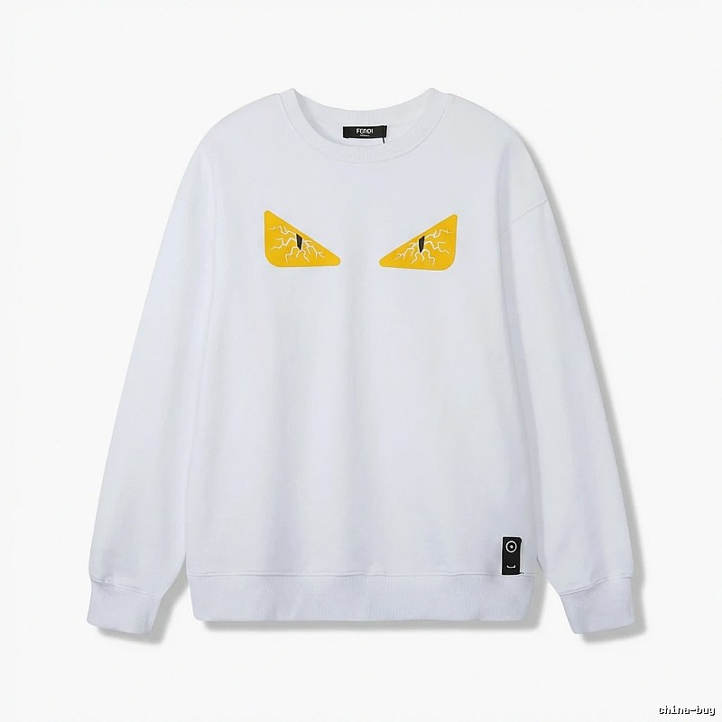Fendi Little Monster White Sweatshirt