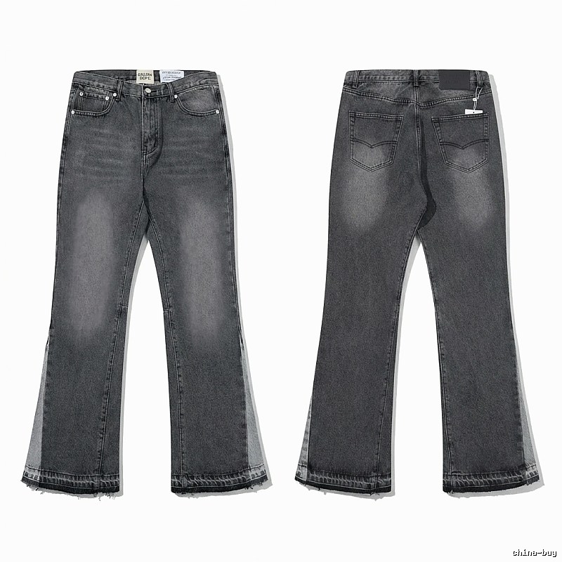 Gallery Dept Retro Style Black and Grey Jeans