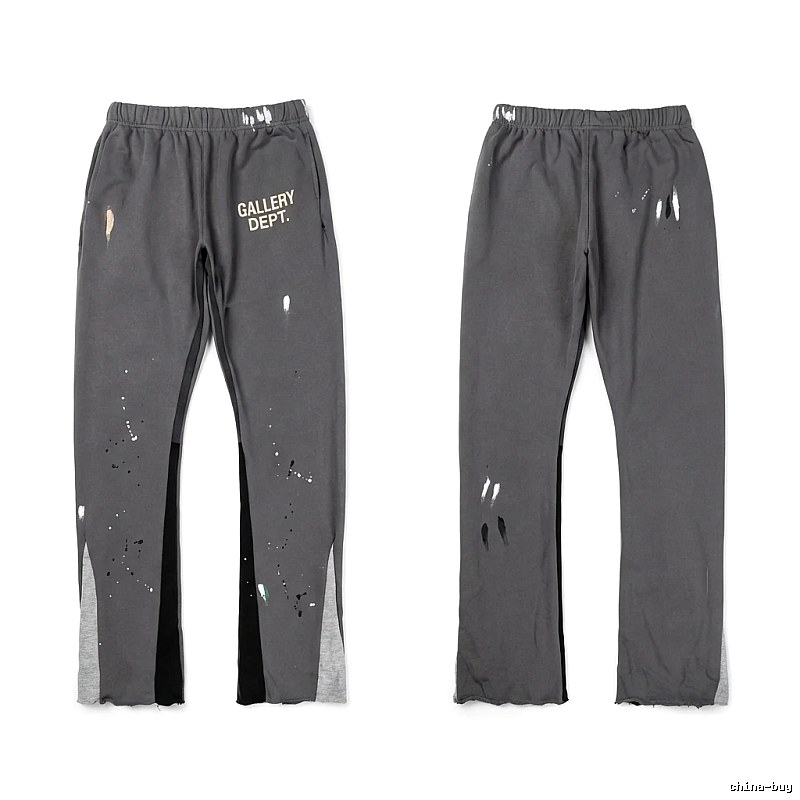 Gallery Dept. Ripped Grey Pants
