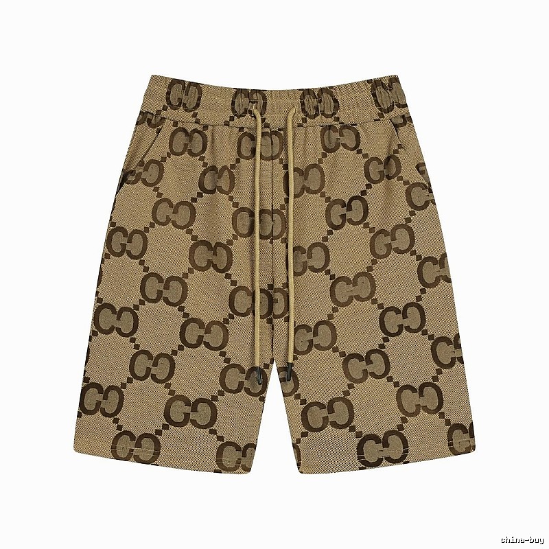 Gucci Double G Brown Retro Shorts