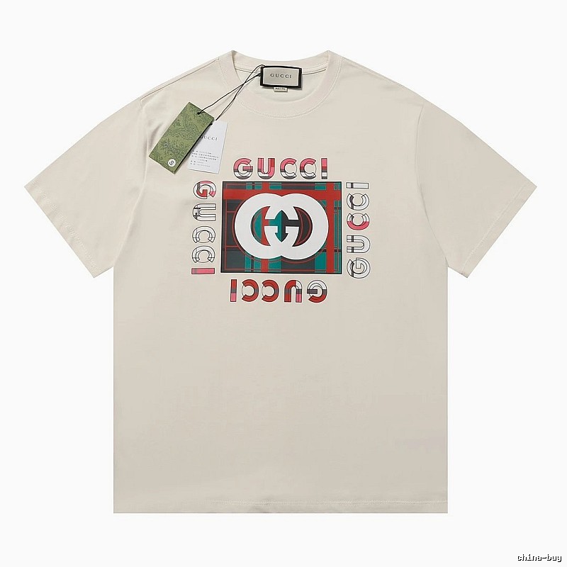 Gucci printed fashion white T-shirt