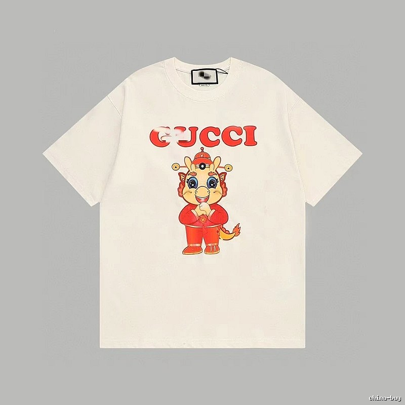 Gucci Year of the Dragon Limited Edition China Chic Style Off-white T-shirt