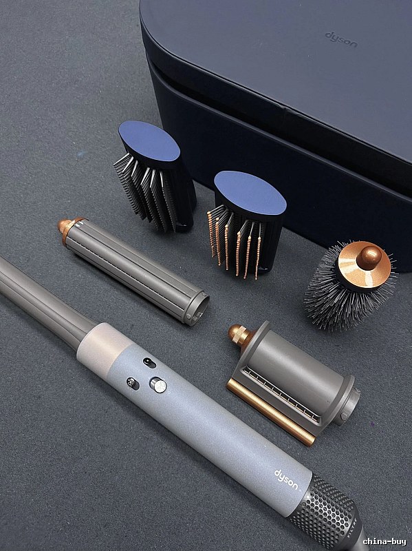 Hair Styler by Dyson with White Multi-attachment Styling Tool Set
