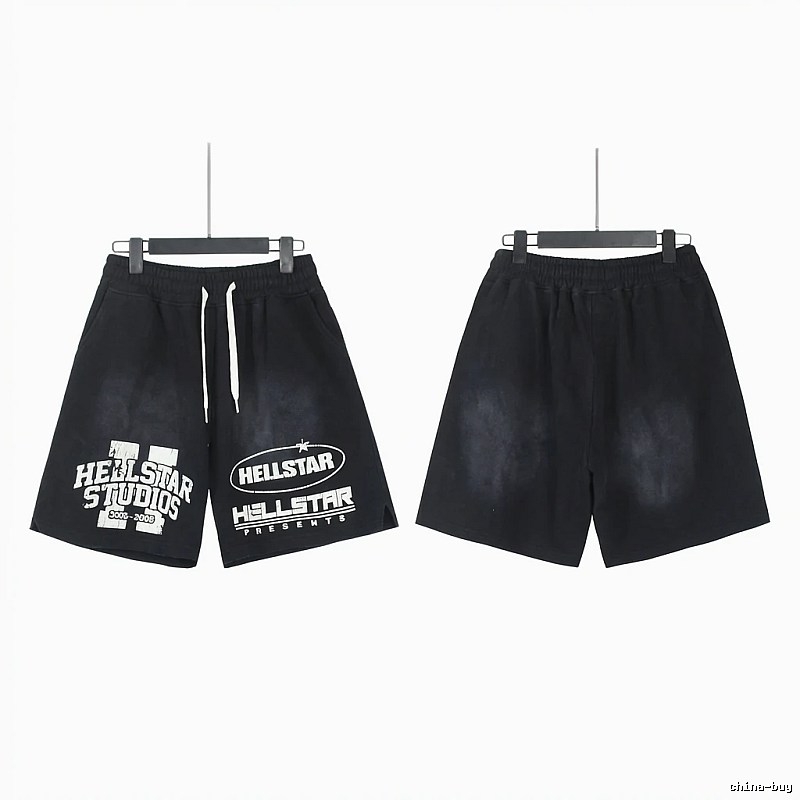 HELLSTAR American-style black shorts
