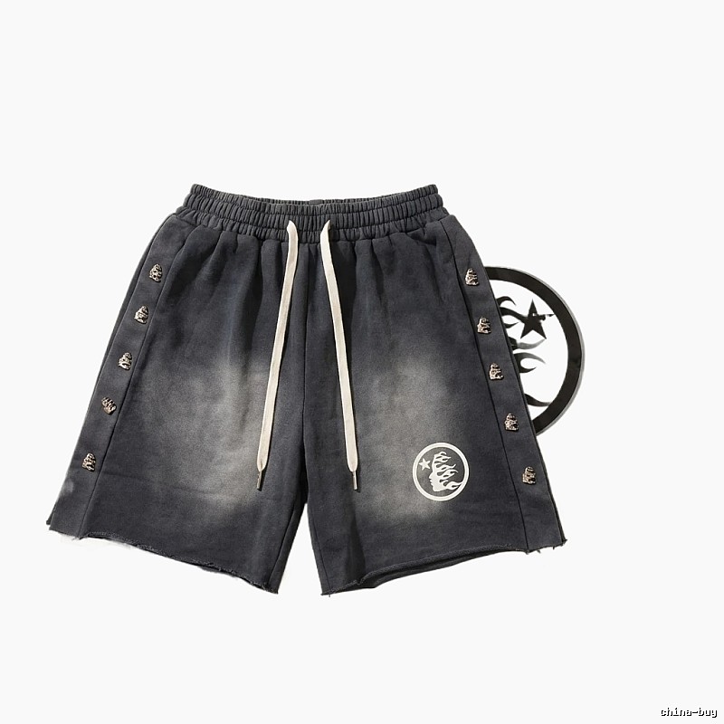 Hellstar Dark Style Gradient Shorts