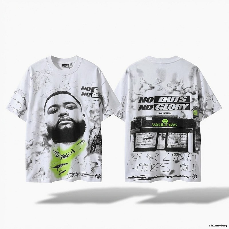 Hellstar Graffiti Style White T-shirt