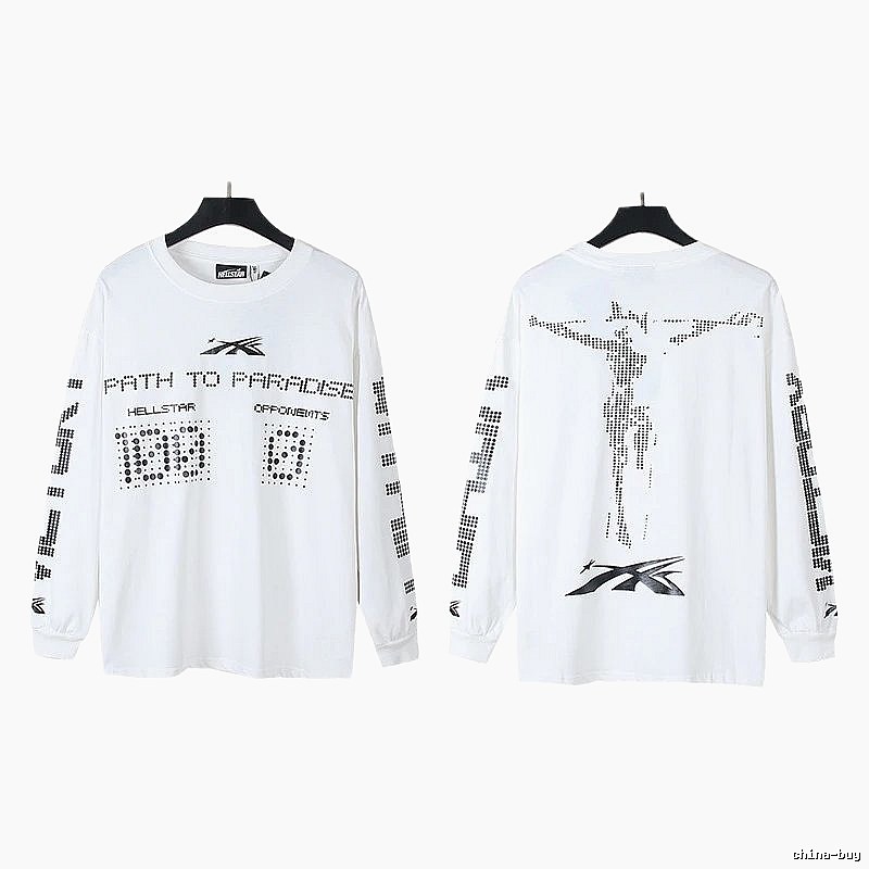 Hellstar religious style white T-shirt