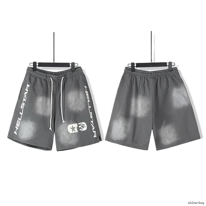 Hellstar Tie - Dye Style Grey Shorts