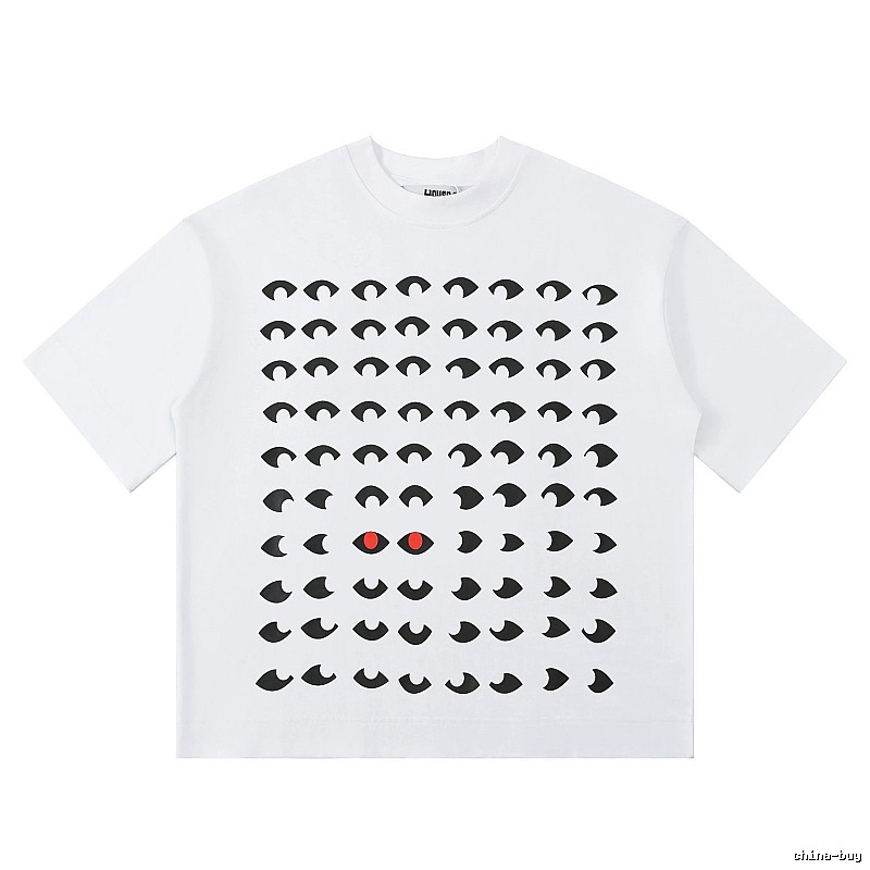 House of Errors Eye Print White T-shirt