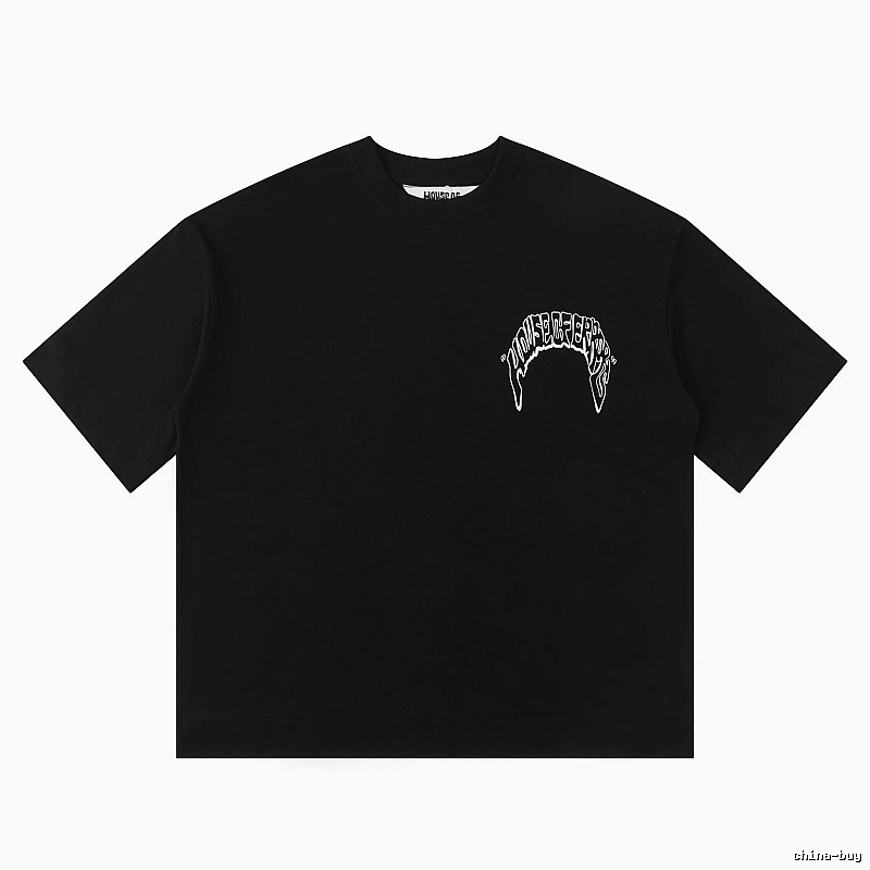 House of Errors Street Style Black T-shirt