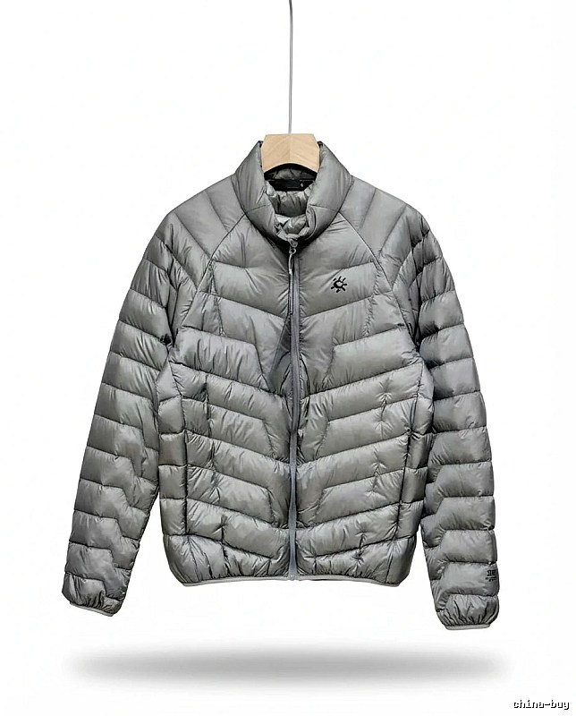 KAILAS Outdoor Style Silver Gray Down Jacket