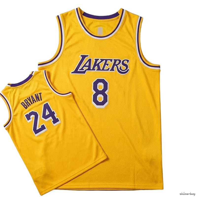 Kobe Lakers retro yellow jersey