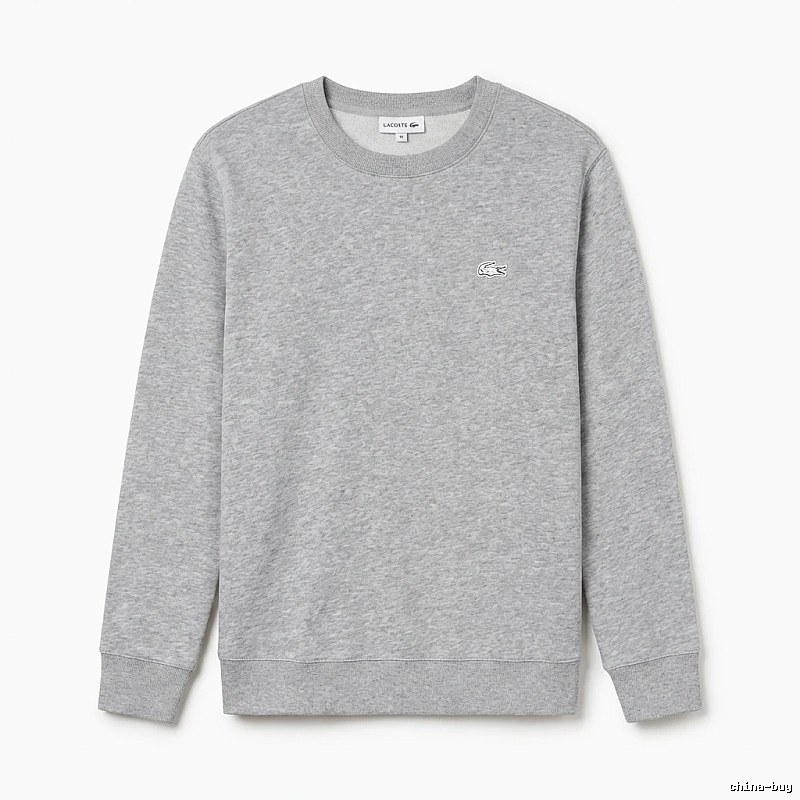 Lacoste basic simple grey sweatshirt